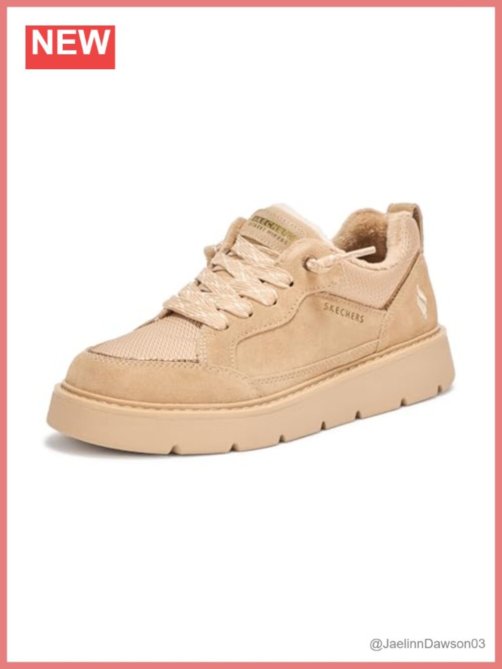 Skechers Keepsakes Cozy Street Hiker Suede Lace-Up Booties
